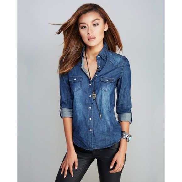 Blue Asphalt Tops - **FEBRUARY SALE!** Blue Asphalt Denim Shirt